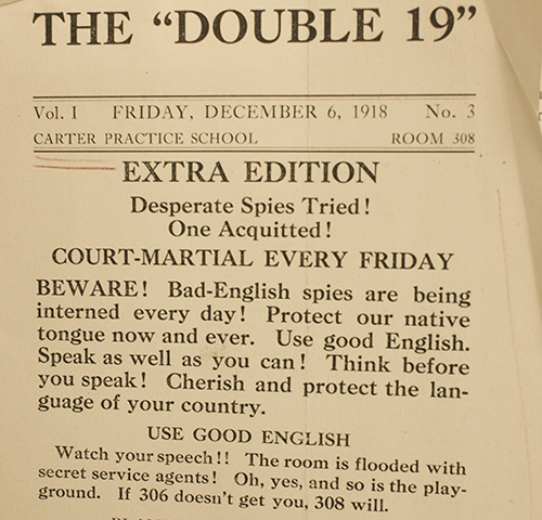 Court Martial for bad grammar