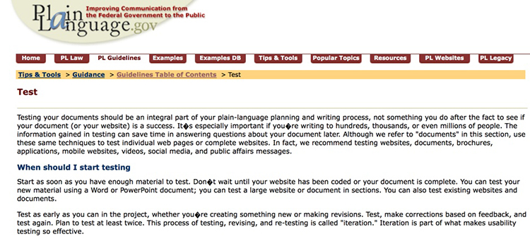 Always test your document