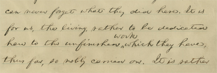 The same passage, from the Hay Draft