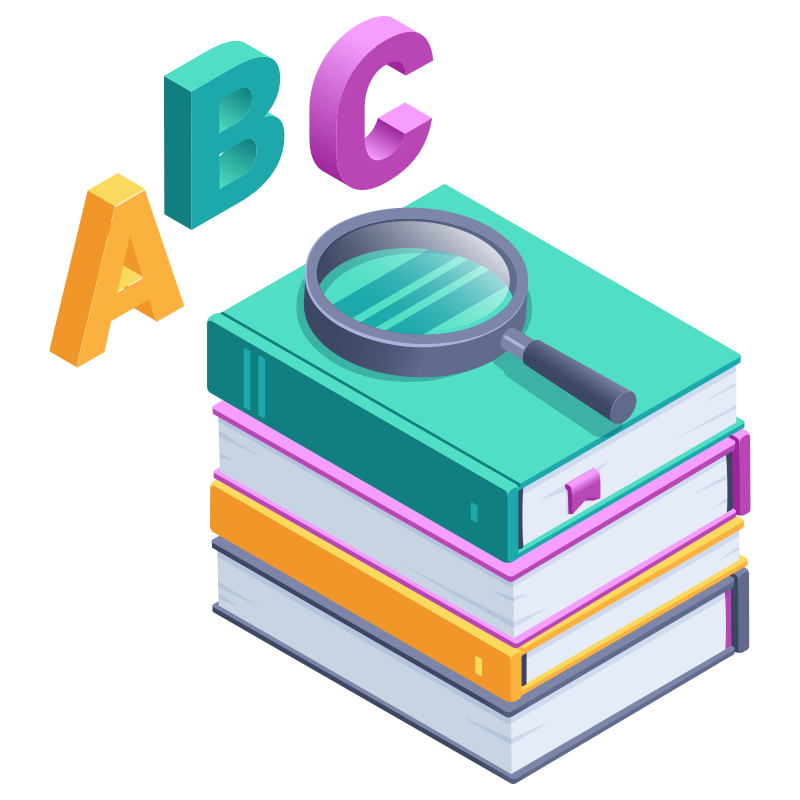 view more about the vocabulary list